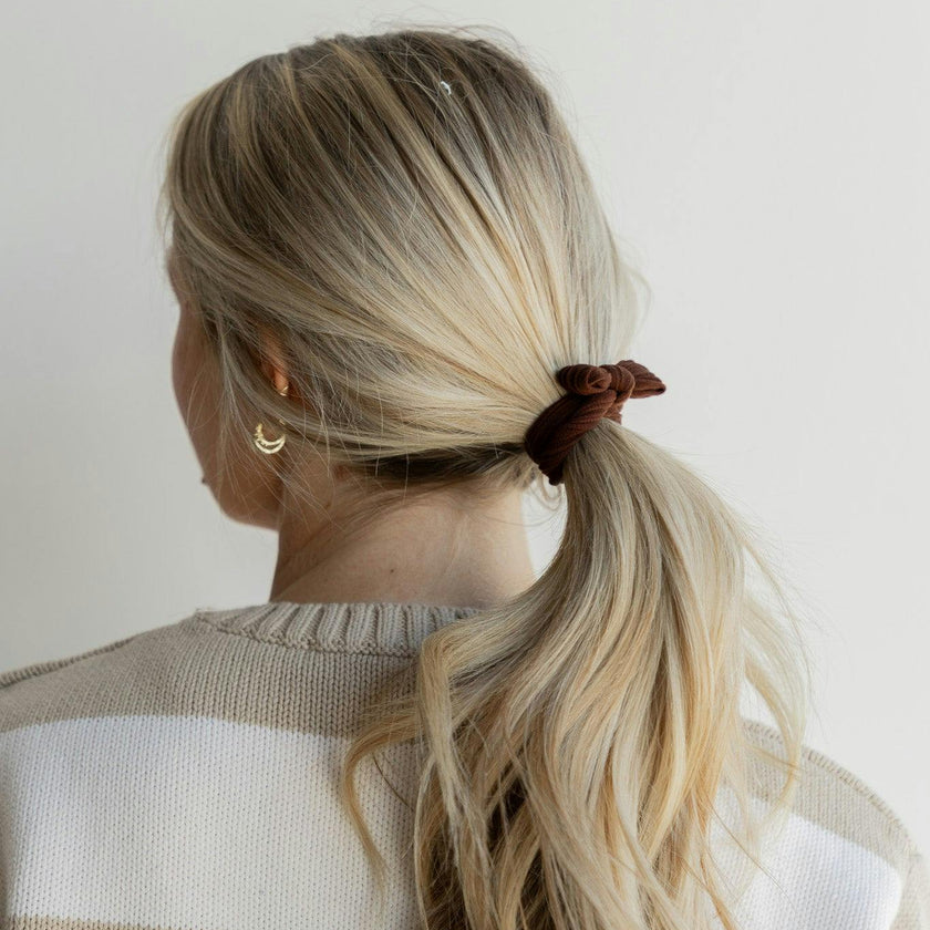 BOW SLICK BACK PONYTAILS (PACK OF 3)