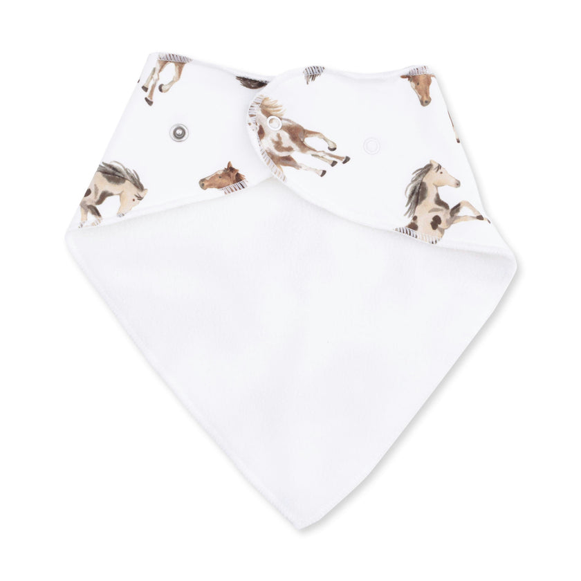 Wild Horses - Bandana Bib