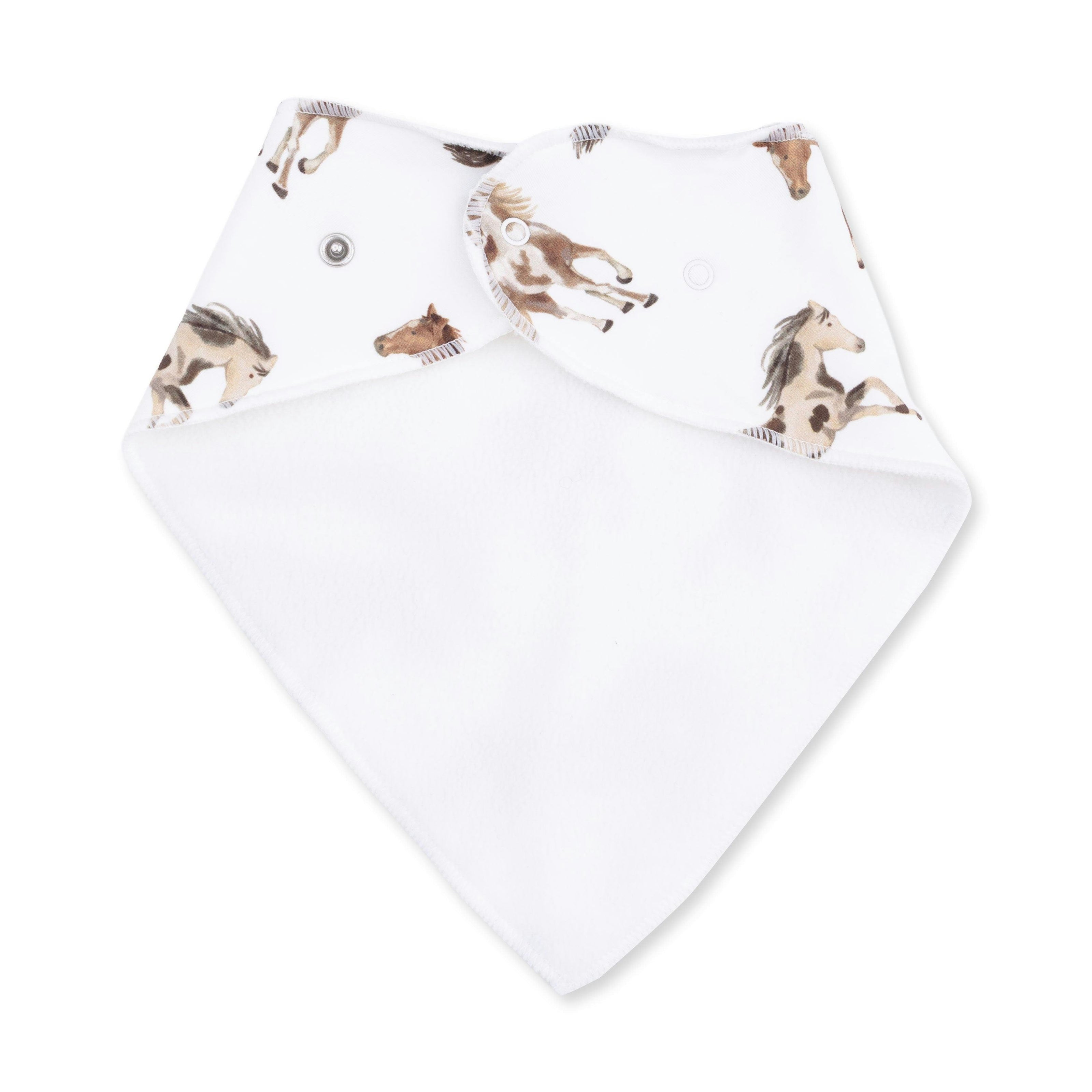 Wild Horses - Bandana Bib