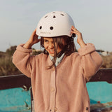 Banwood Classic Kids Bike Helmet — Matte Pink
