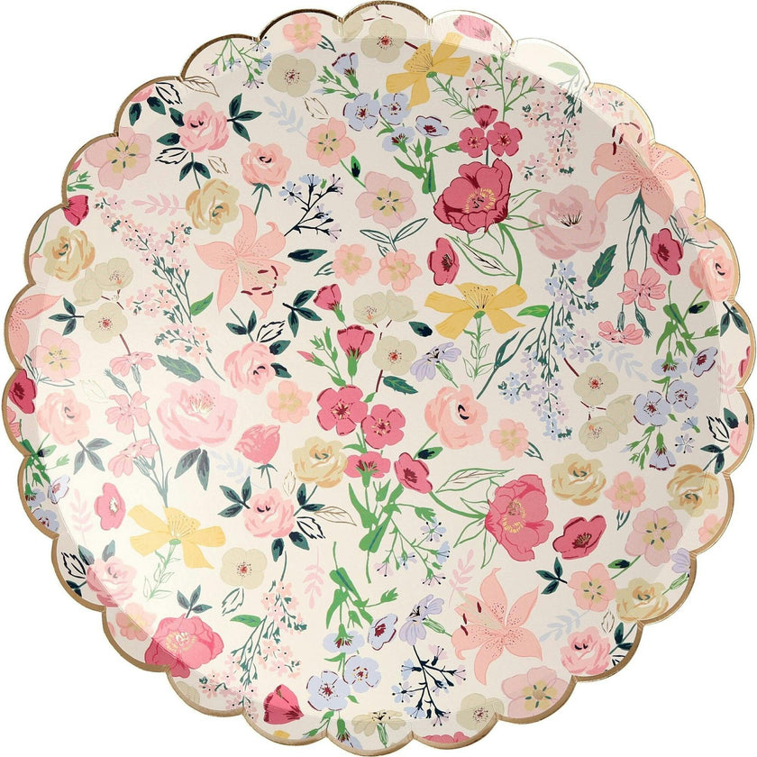 English Garden Dinner Plates