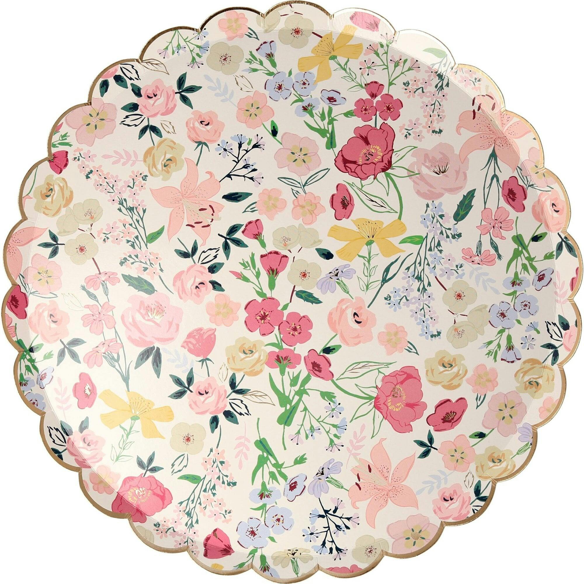 English Garden Dinner Plates