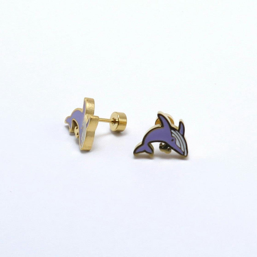 Playtime Pals Earrings (14K Gold Plated)