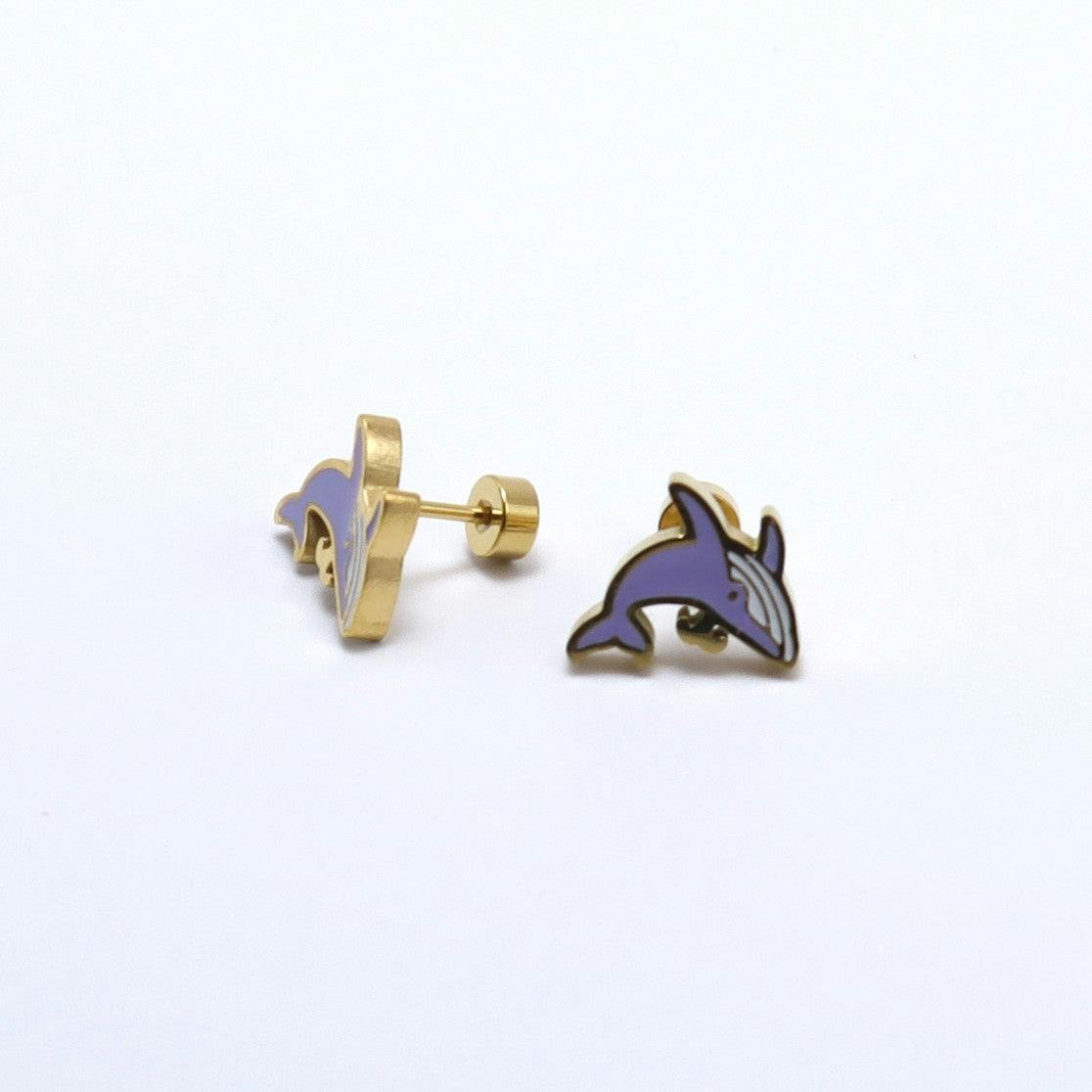 Playtime Pals Earrings (14K Gold Plated)
