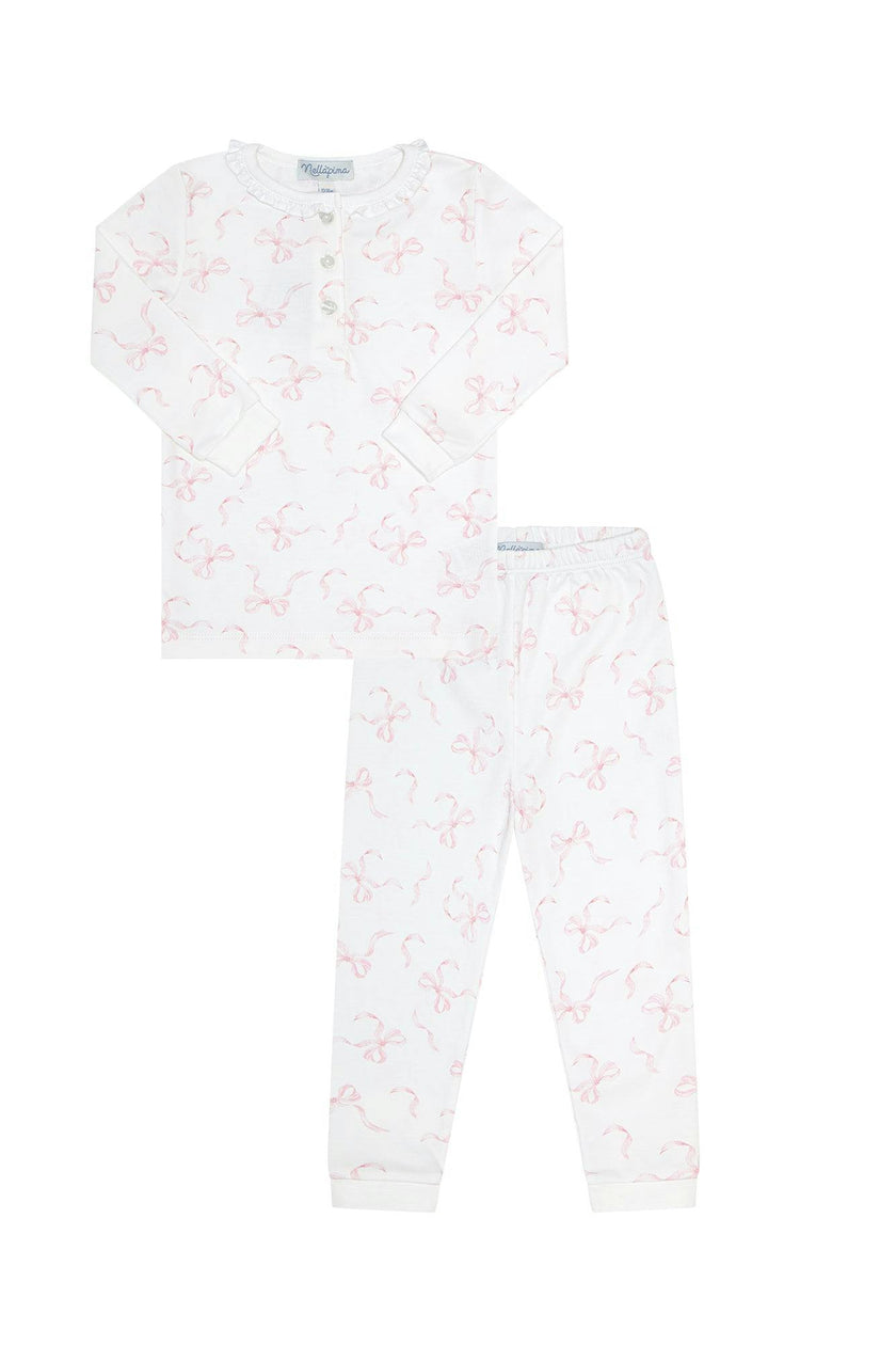Charming Bows Print Pajamas
