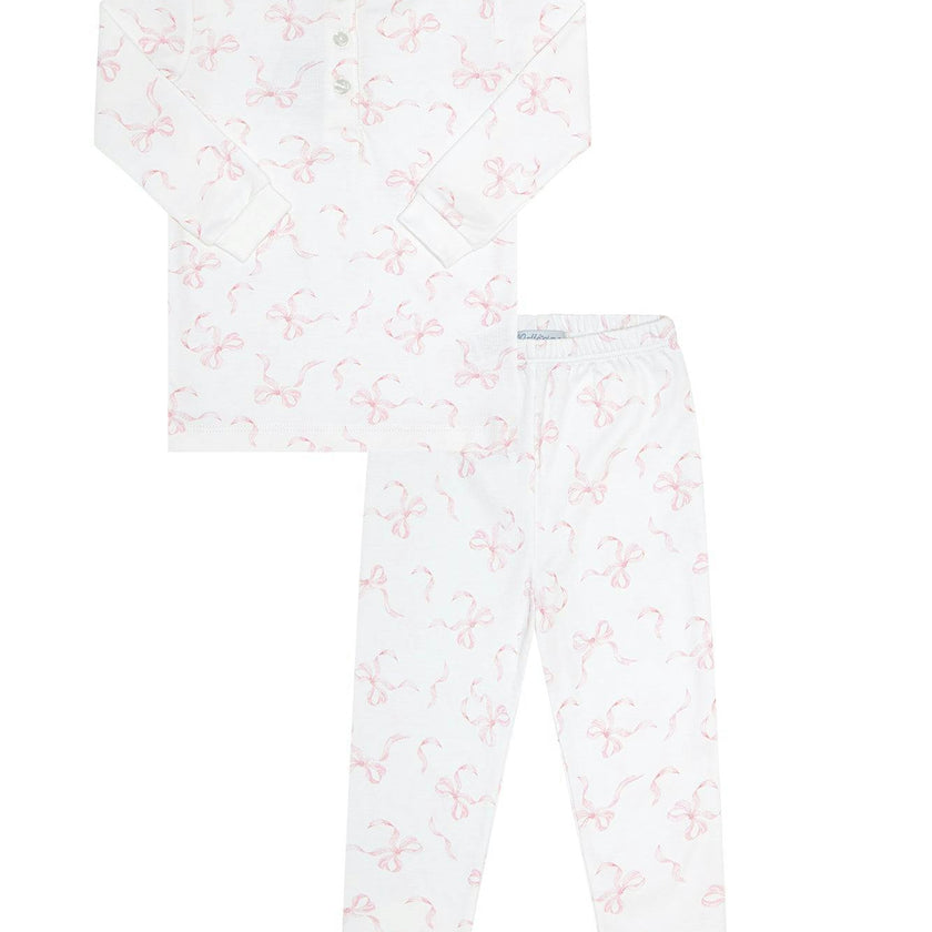 Charming Bows Print Pajamas