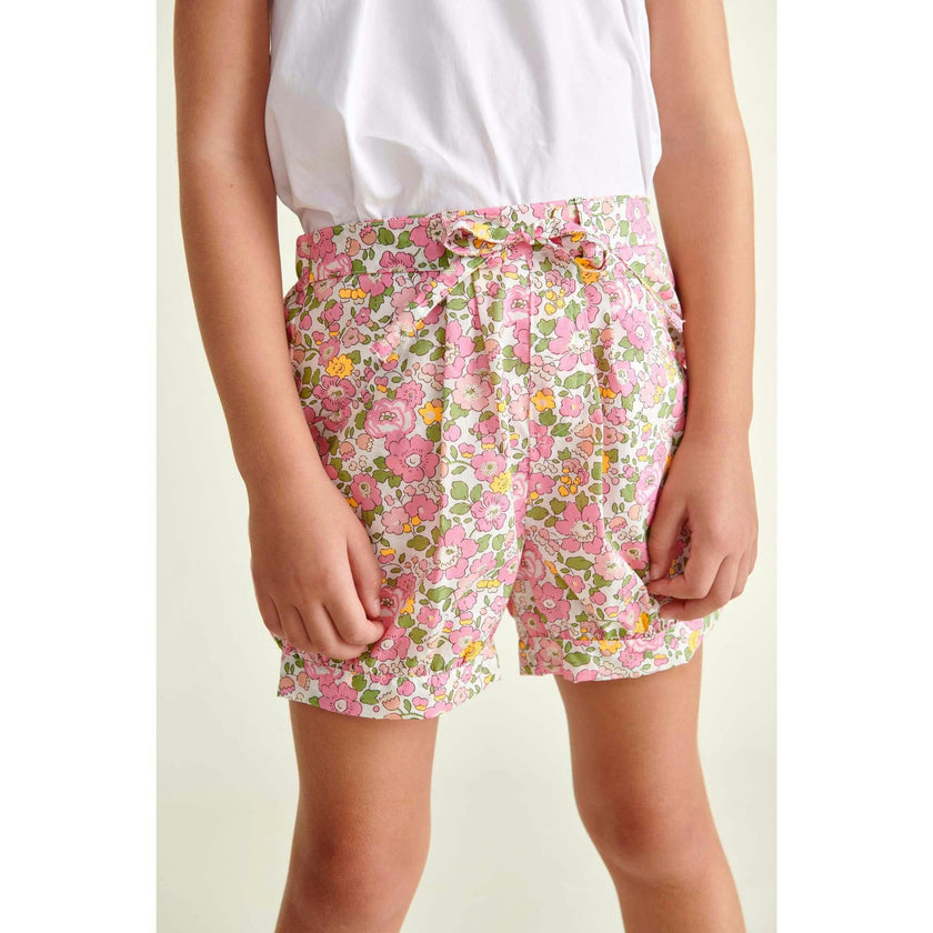 Made With Liberty Fabric Girls Shorts Dana