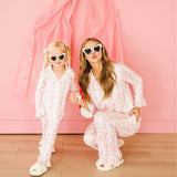 Heart Floral Trellis Women's Two-Piece Set