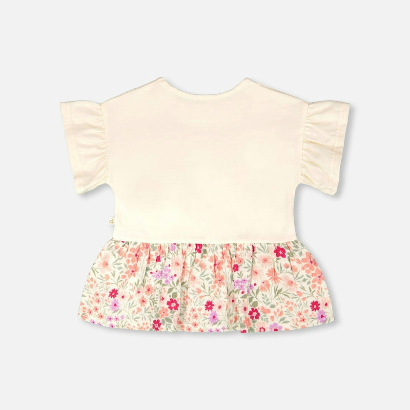 Organic Cotton Bi-Material Tunic