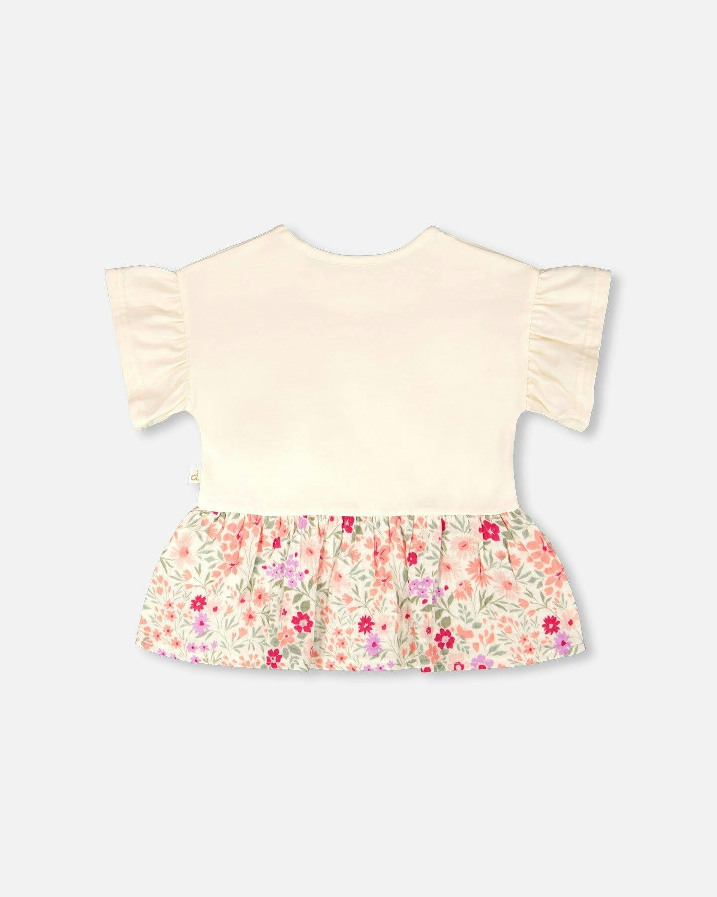 Organic Cotton Bi-Material Tunic