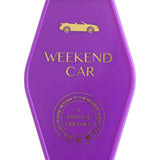 Weekend Car Keychain