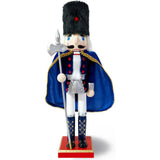 Caped Navy Blue Nutcracker