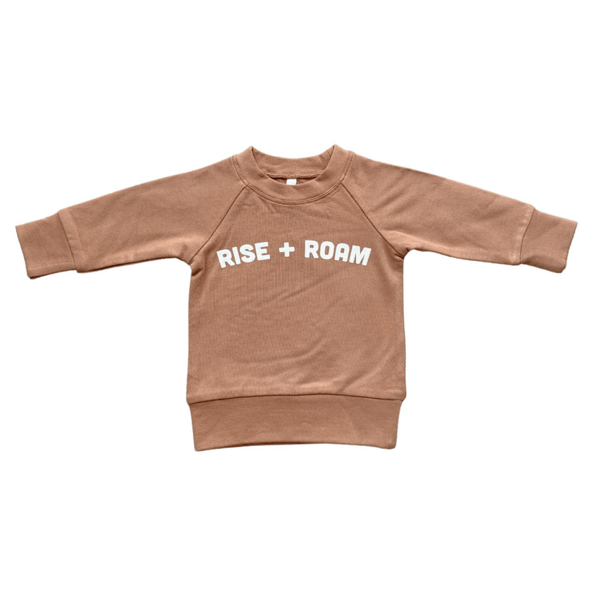 Boys Raglan Sweatshirt in Rise and Roam