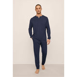 Henry TENCEL Modal Long PJ Set, Blue