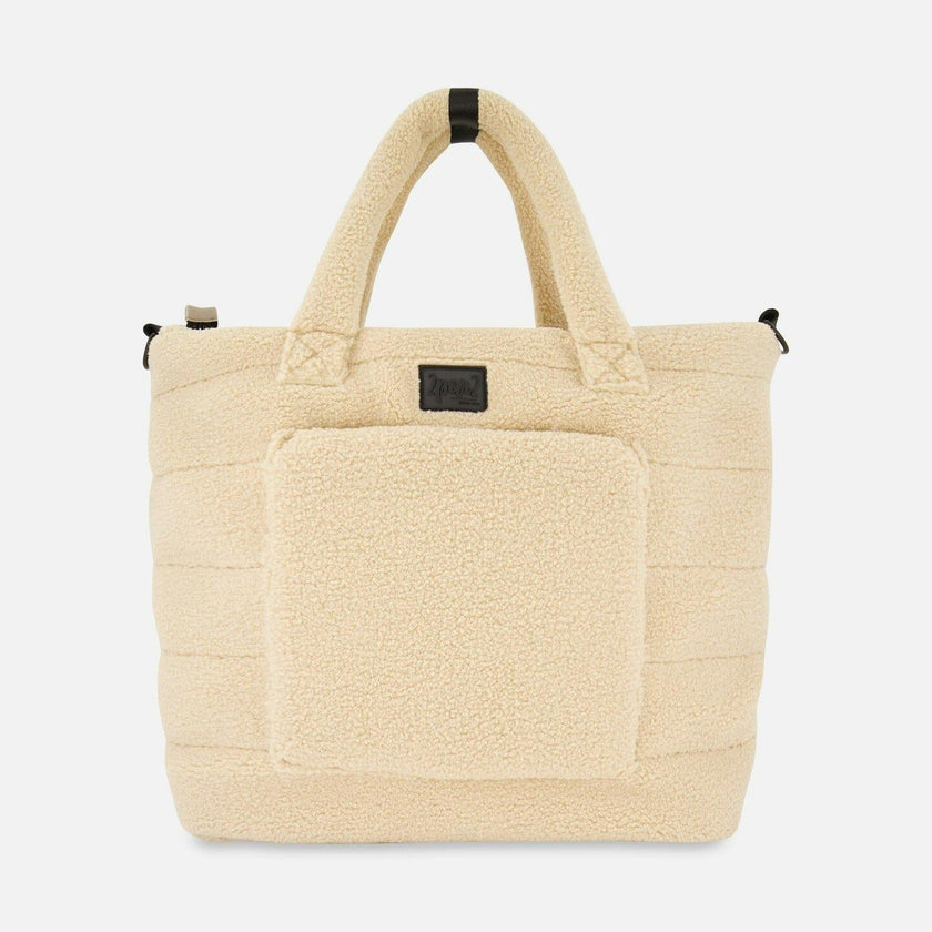 Sherpa Tote-Style Diaper Bag