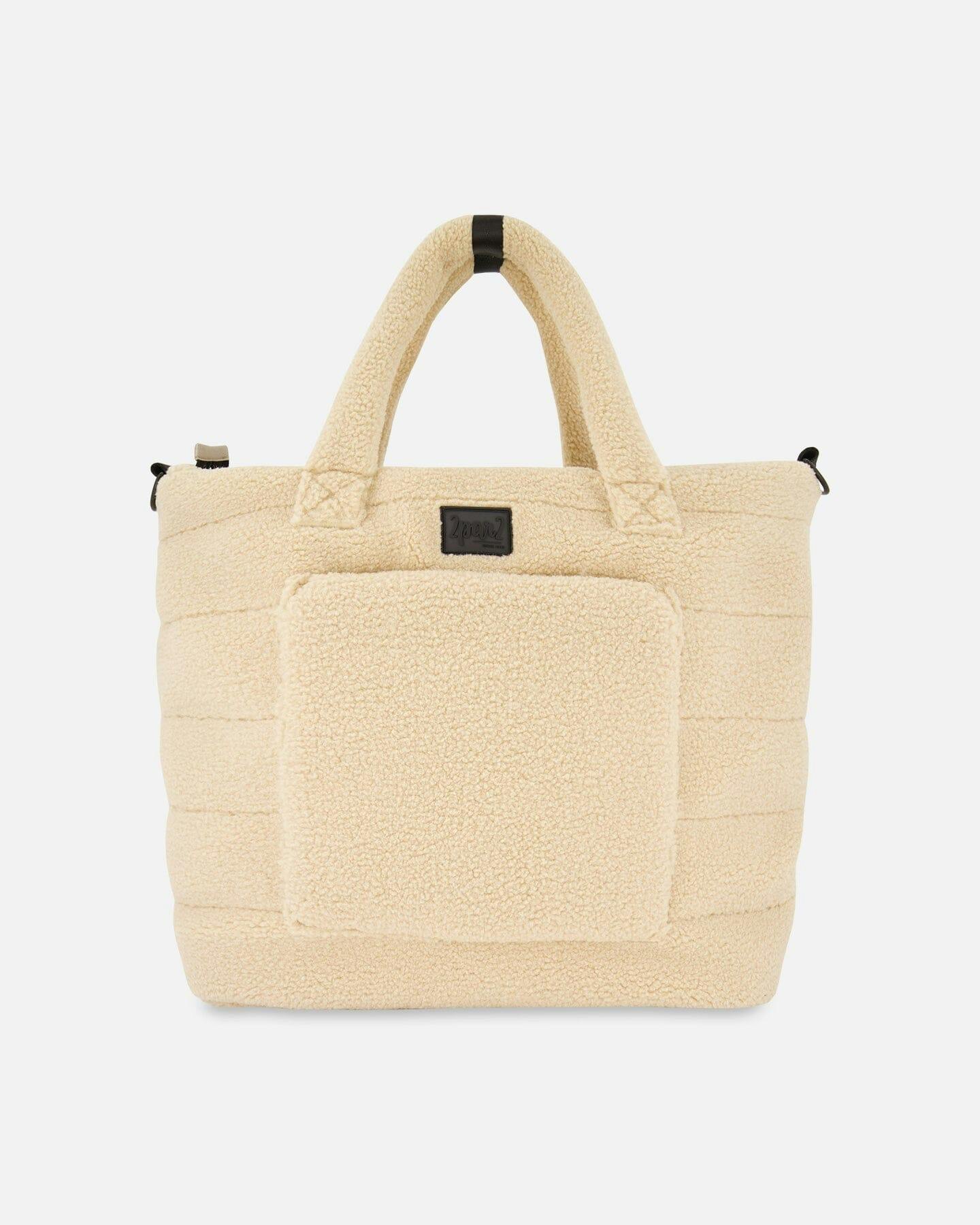 Sherpa Tote-Style Diaper Bag
