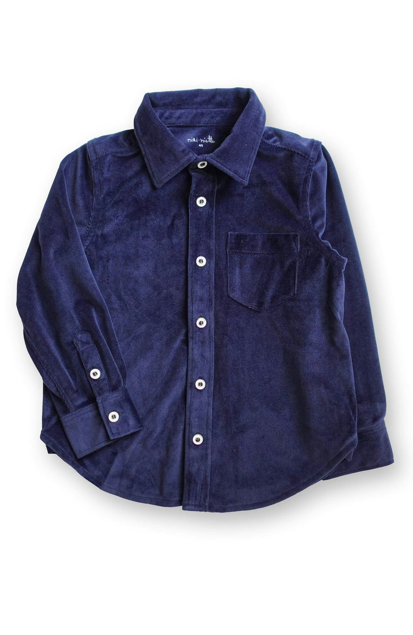 Navy Jacob Buttondown Shirt