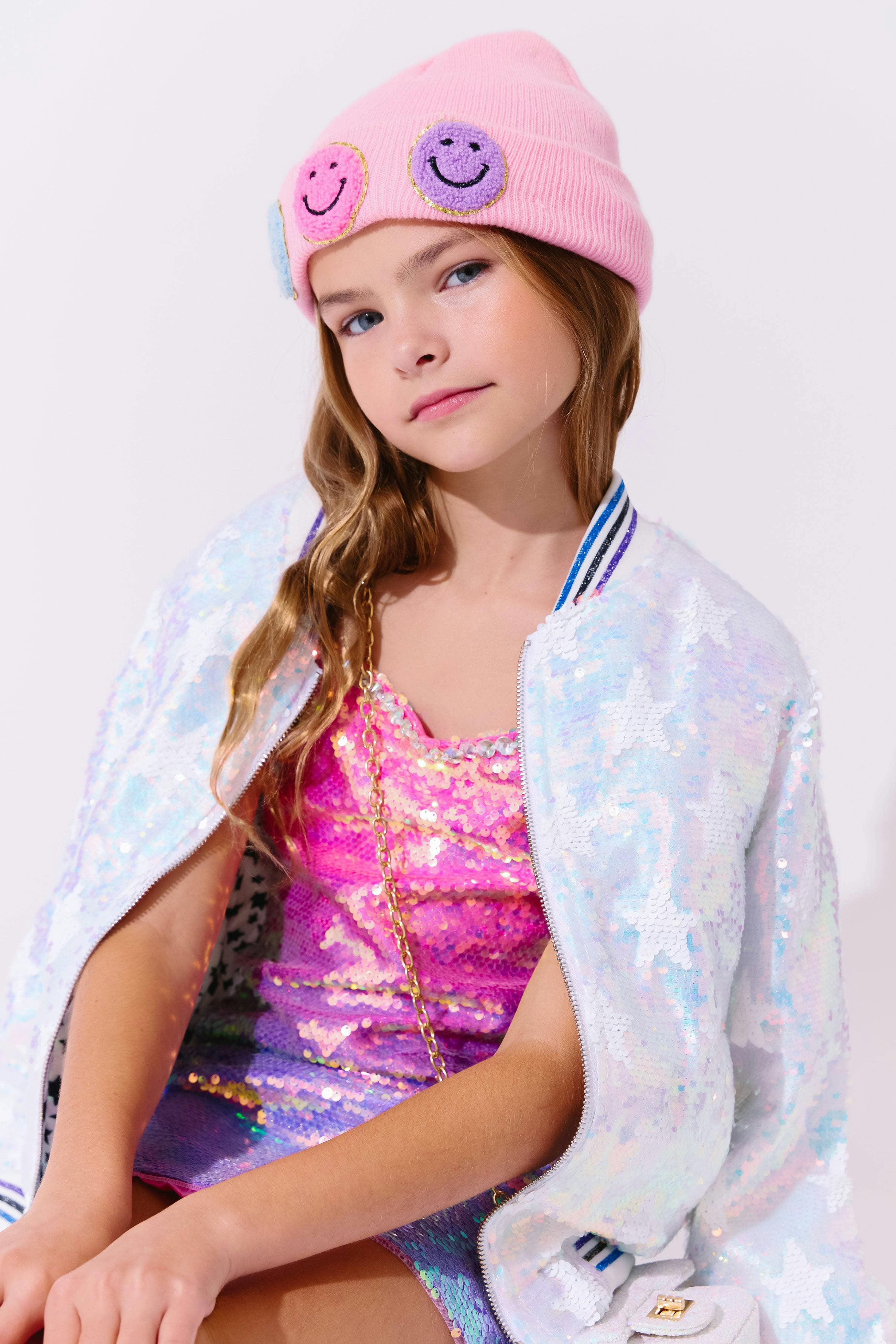 Bright Star Sequin Bomber