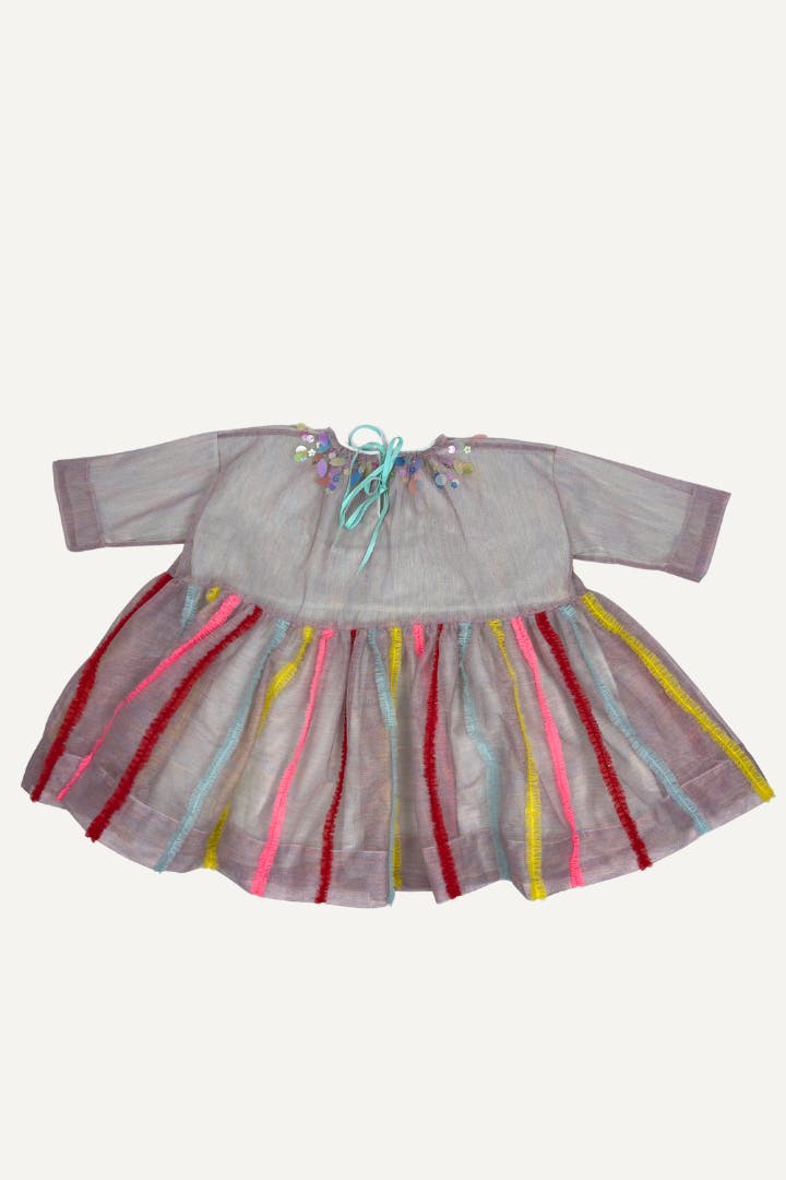 ESTRELLA SEQUINED FROCK