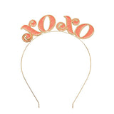 "XOXO" Metal Headband