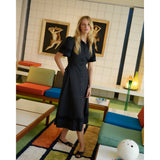 Women's Carlton Dress, Black