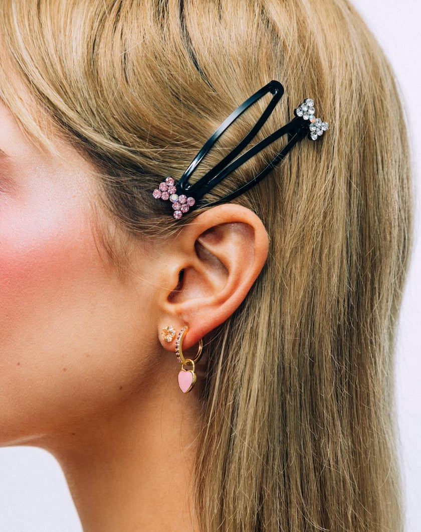 STARDUST HAIR BARRETTES (SET OF THREE)