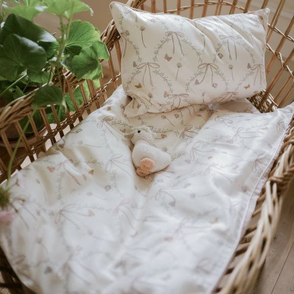Bows & Butterfly Kisses Baby Duvet Set