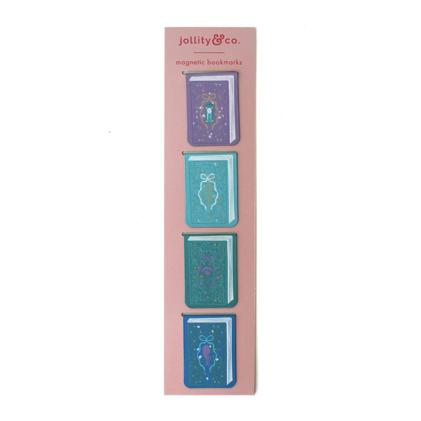 Book Covers Magnetic Bookmark Set