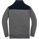 Organic Long Sleeve French Terry Half-Zip Pullover, Grey