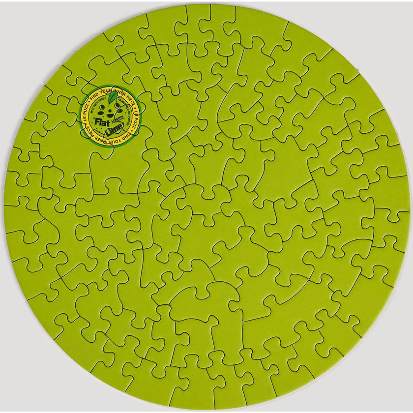 Flat Lime Puzzle