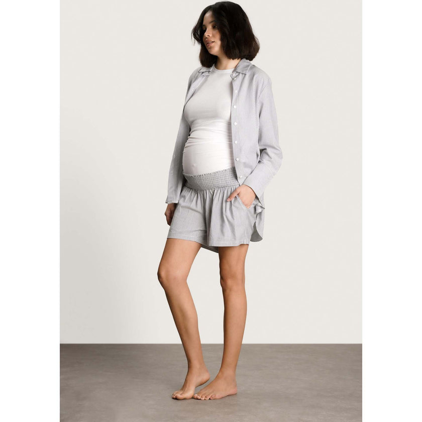 Women's The Ribbed Ruched Maternity Tank