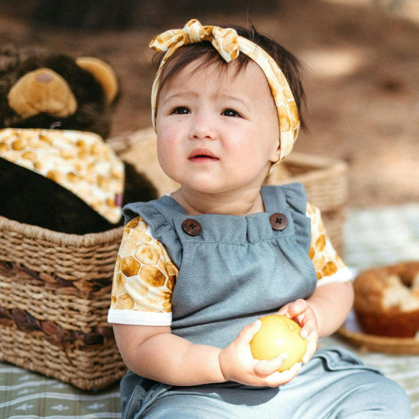 Honey Bamboo Knotted Headband