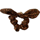 Elsie Printed Corduroy Scrunchie
