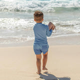 unisex bermuda blue rashguard