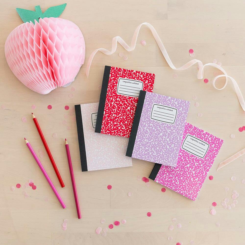 Blush Mini Composition Notebook