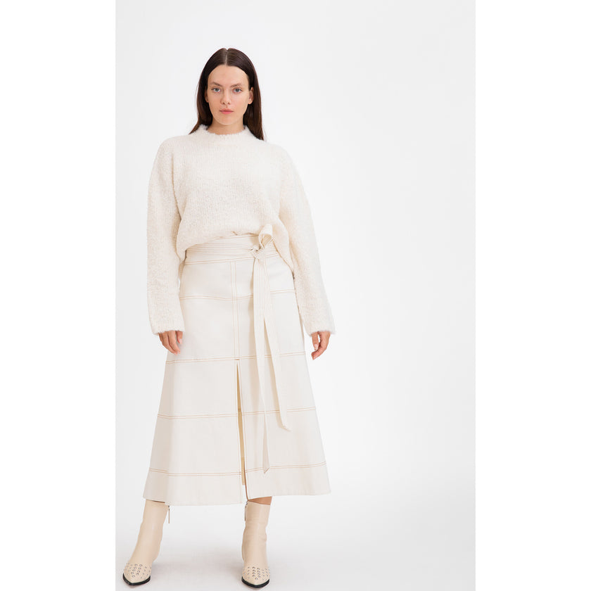 Women's Sutton Sweater, Cream
