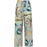 Drawstring Wide-Leg Pant