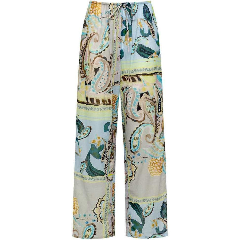 Drawstring Wide-Leg Pant