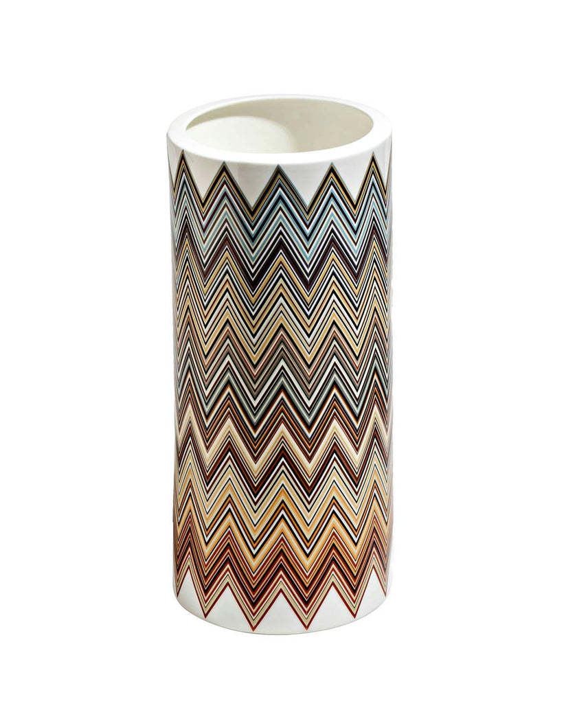 High Vase Zig Zag  Jarris 148 Diam. 6.3"