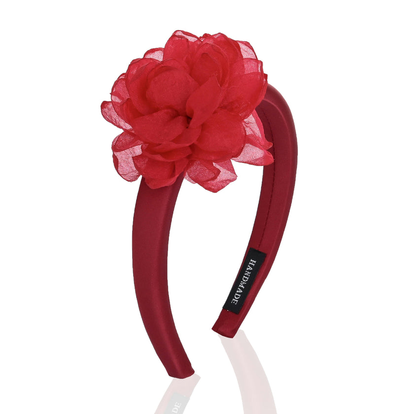 Handmade Flower Accent Headband