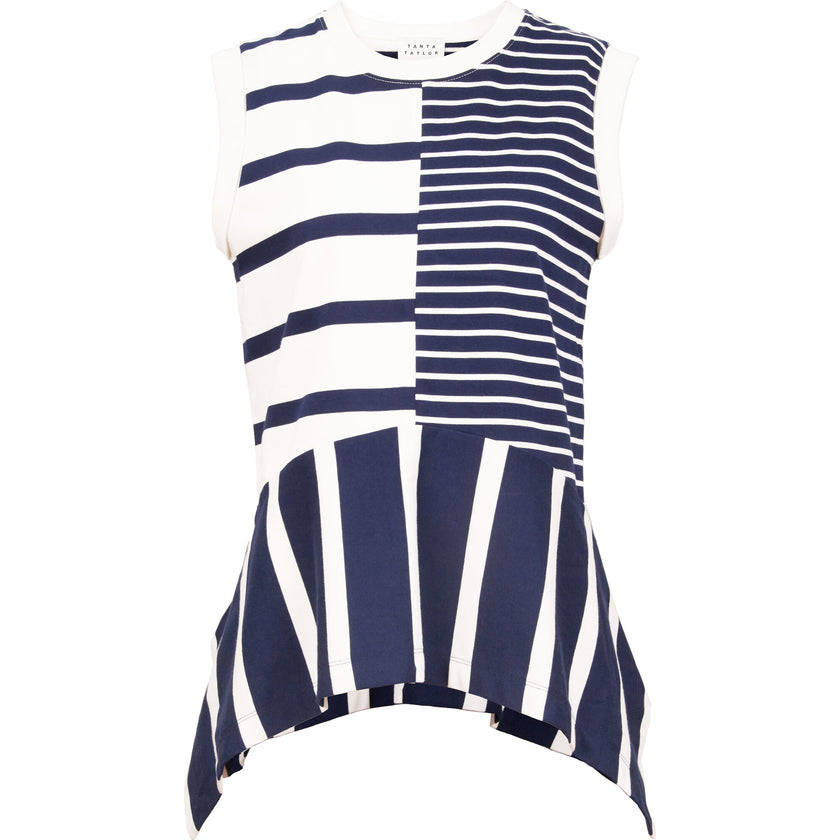 Chantel Top, Stripes