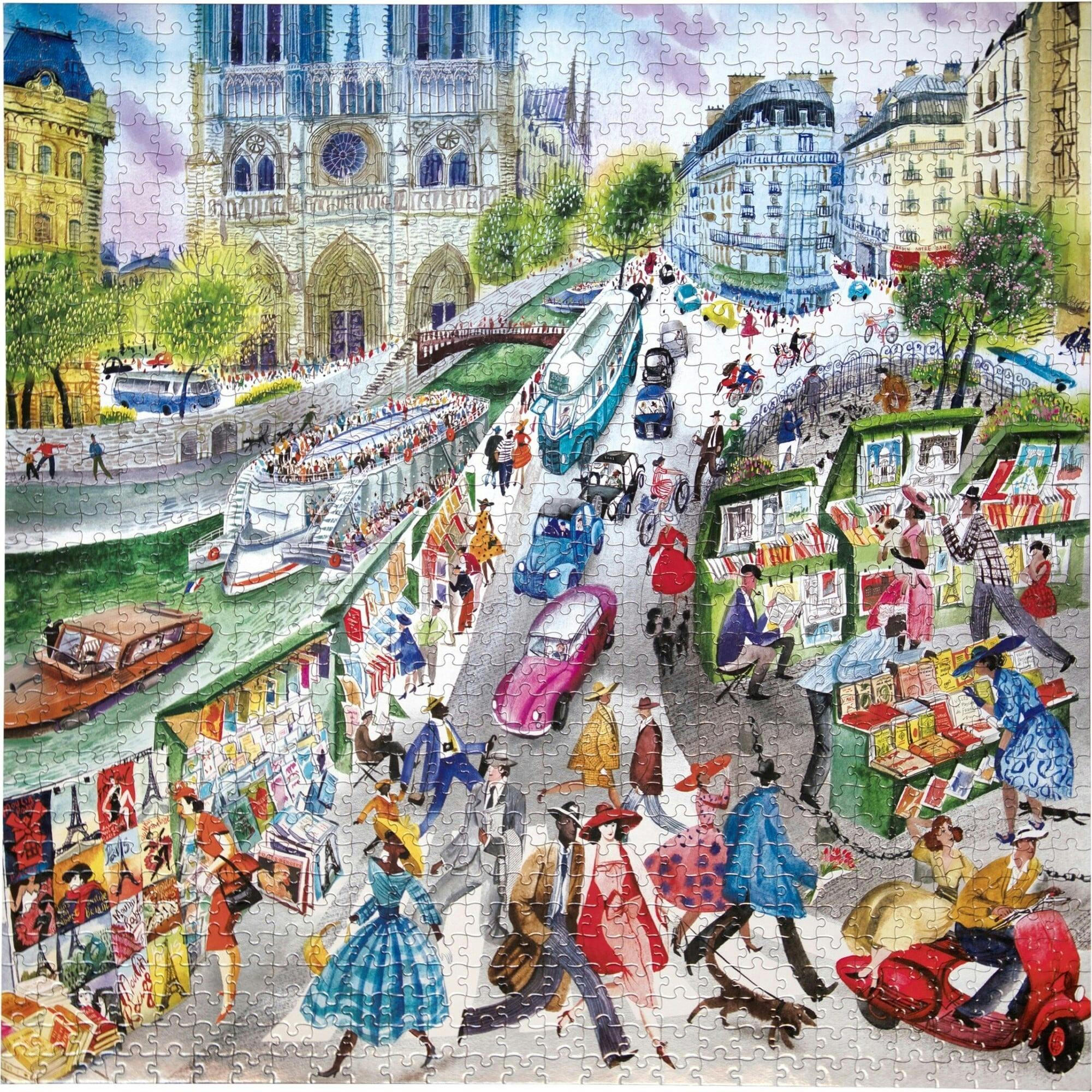 Piece & Love: Paris Bookseller - 1000 Piece Puzzle