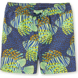 Shortie Mid-Thigh Swim Trunks, Multi