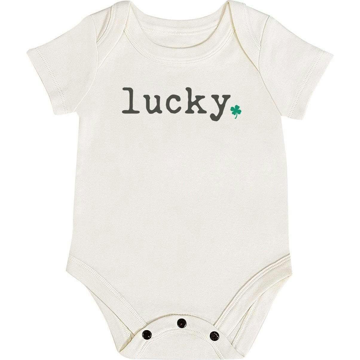 graphic bodysuit | lucky