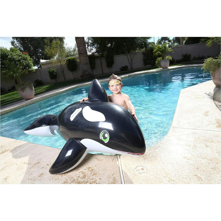 H2OGO! Jumbo Rider Inflatable Pool Float
