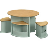 Nessa Nesting Play Table in Light Sage and Honey