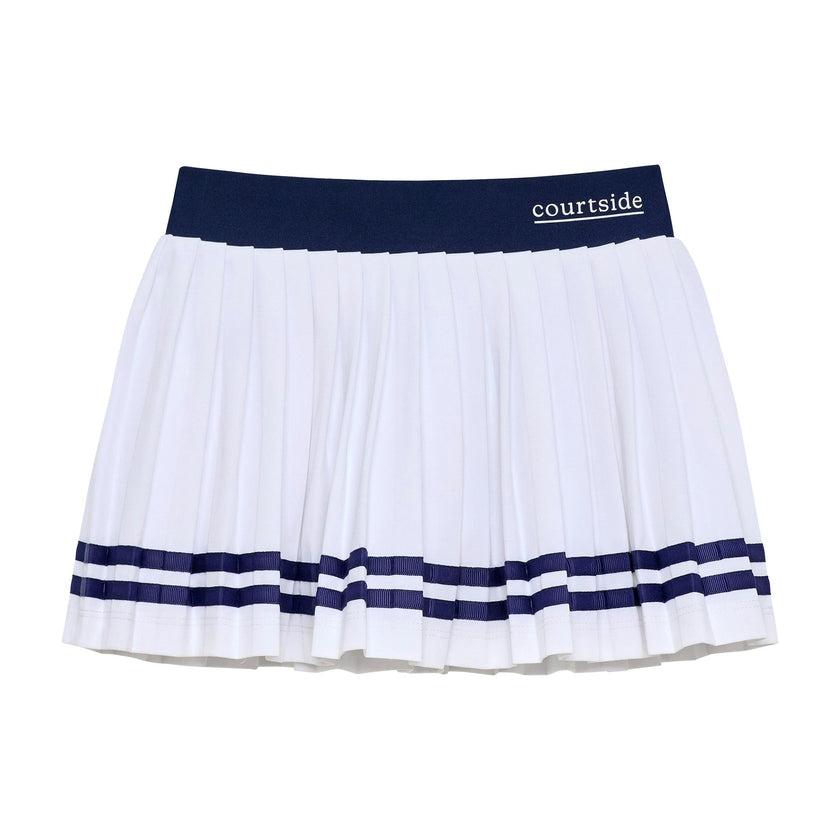 the girls league white skort