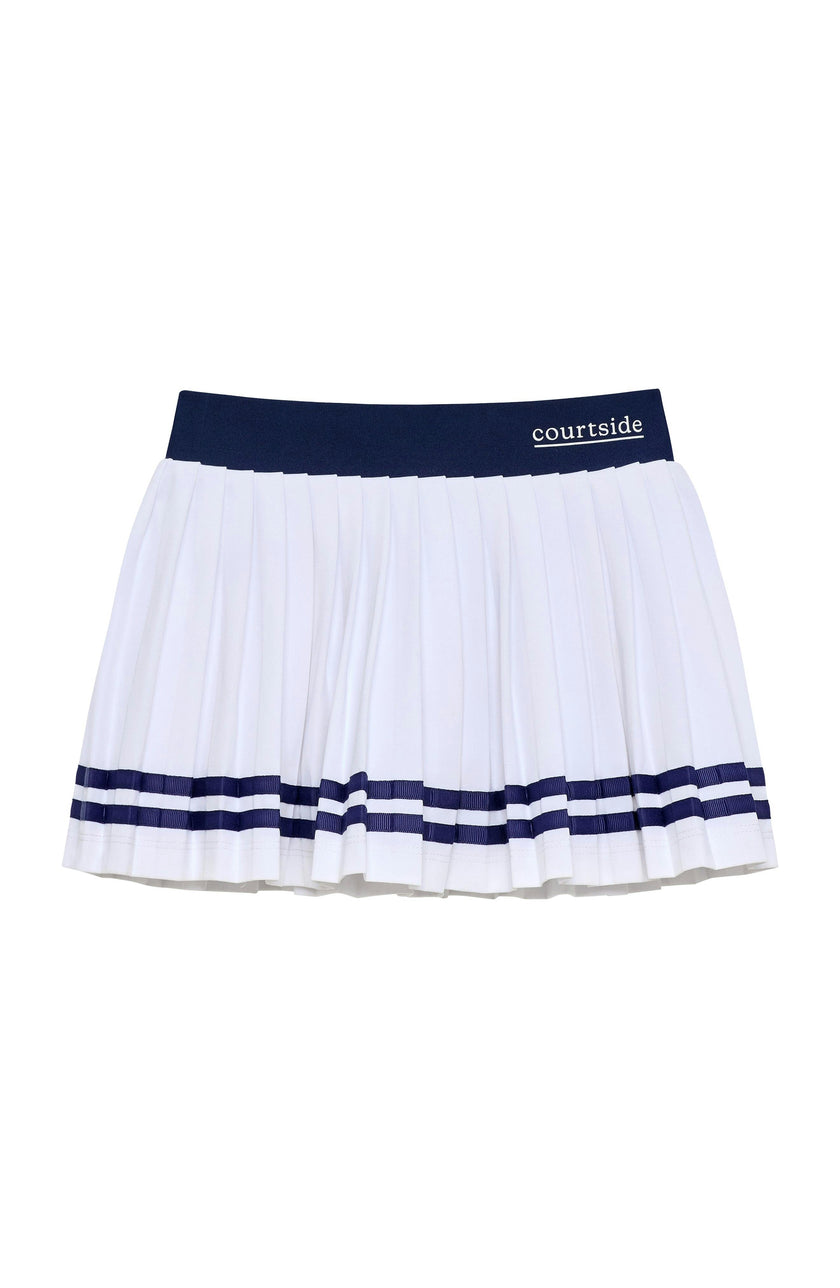 the girls league white skort