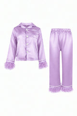Lavender Feather Silky Set