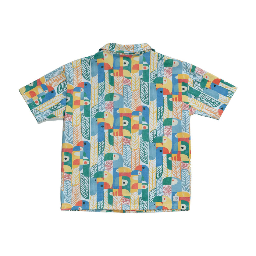 Cory baby's & kids' short sleeves button down collar shirt